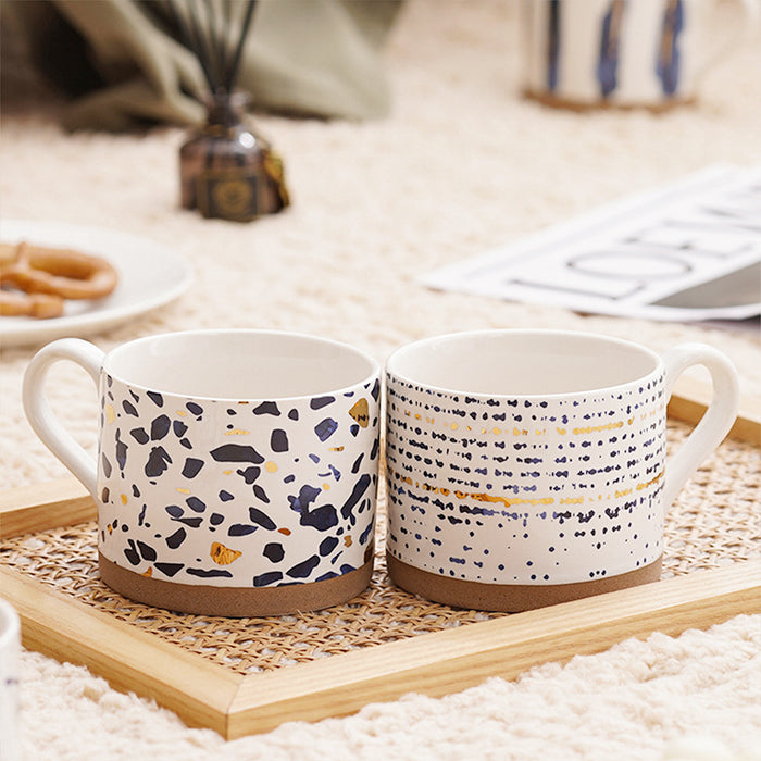 Modern Ceramic Large Capacity Mug Set