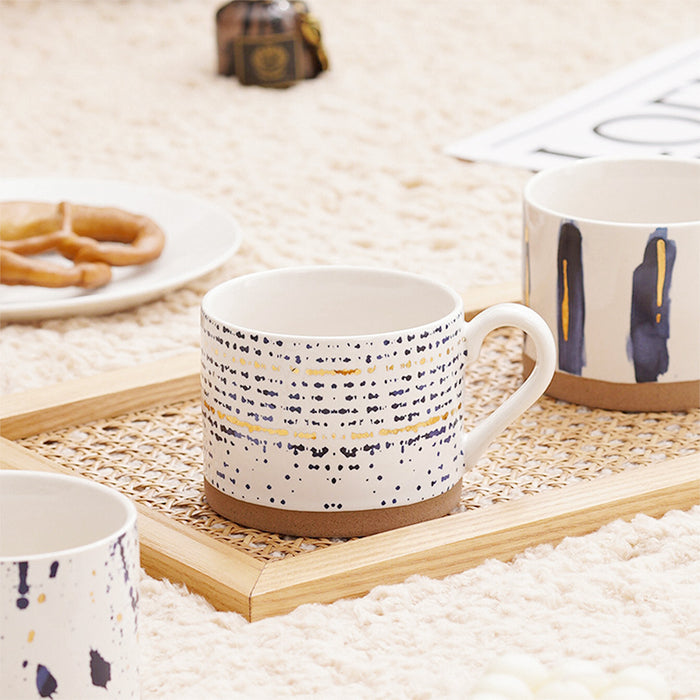 Modern Ceramic Large Capacity Mug Set