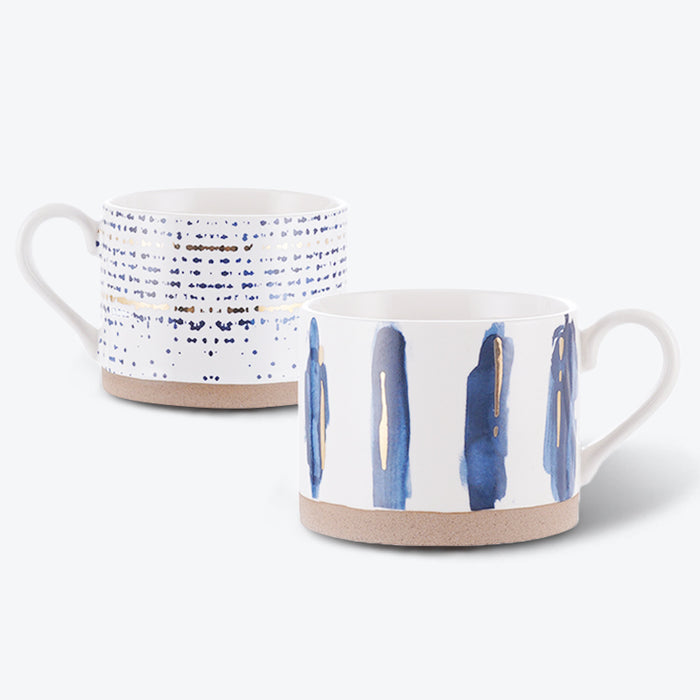 Modern Ceramic Large Capacity Mug Set
