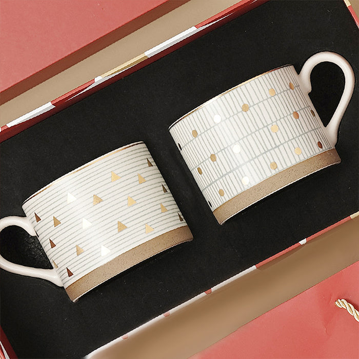 Modern Ceramic Large Capacity Mug Set