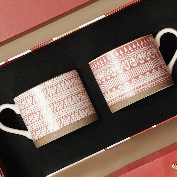 Modern Ceramic Large Capacity Mug Set