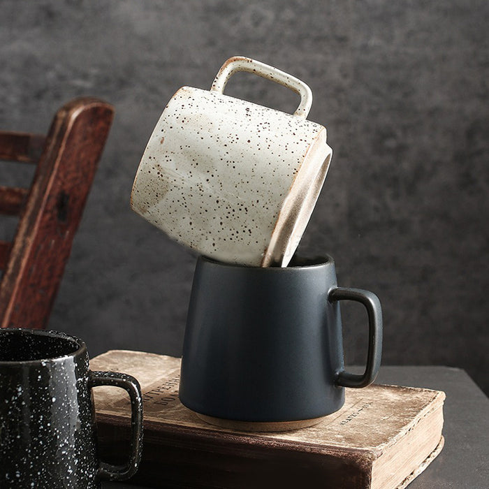 Japanese Retro High Temperature Kiln Mug Set