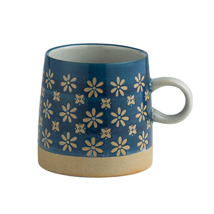 Vintage Ceramic Underglaze Mug