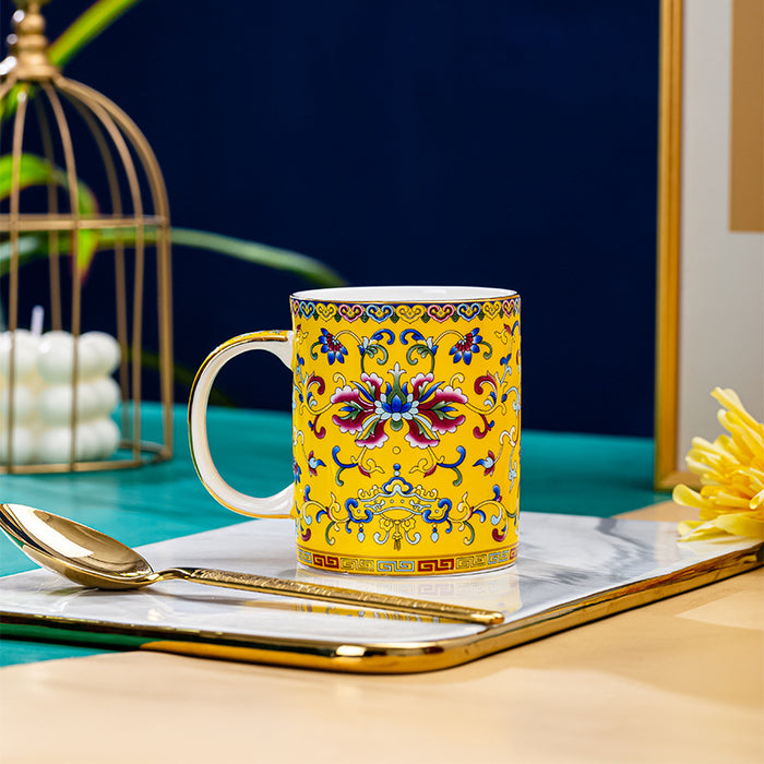 Chinese Royal Court  Fine Bone China Mug