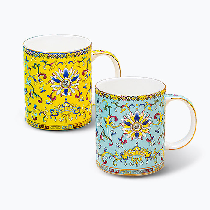 Chinese Royal Court  Fine Bone China Mug