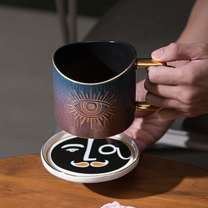 Nordic Creative Fine Bone China  Mug Set