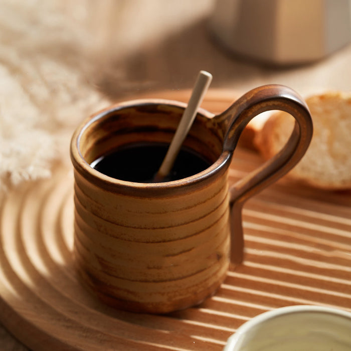 Vintage Japanese Ceramic Coffee Mug Set