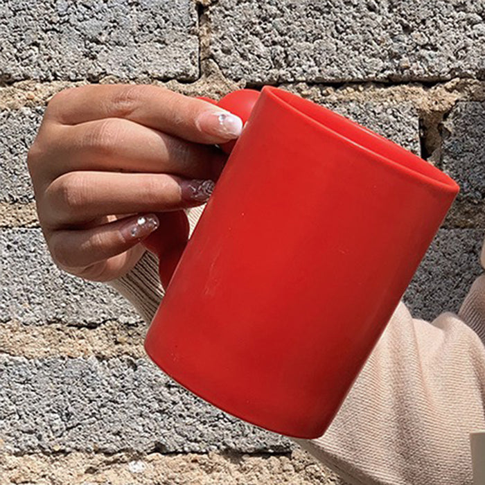Modern Ceramic Mug With Creative Gourd Handle