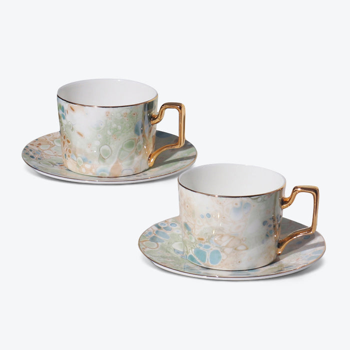 Colorful Stone Ceramic Coffee Cup
