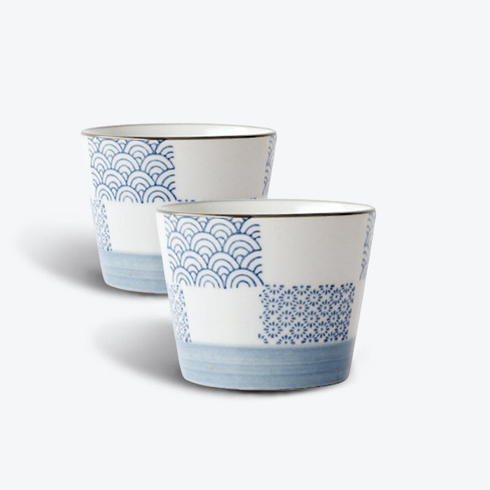 Japanese Traditional Pattern Soba Choko Cups