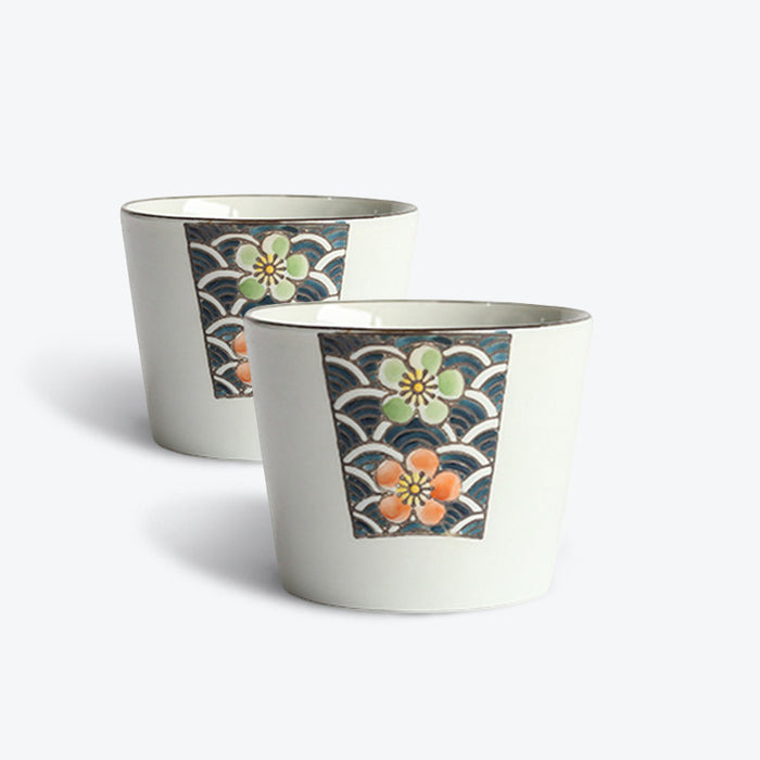 Japanese Traditional Pattern Soba Choko Cups