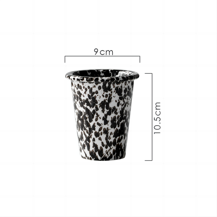 Modern Splatter Pattern Ceramic Cup