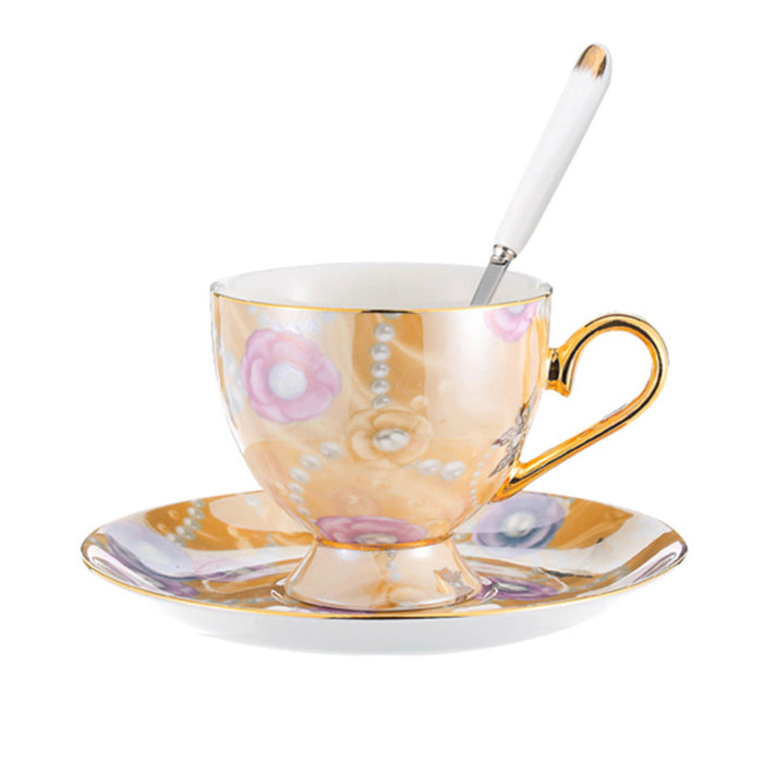 Set of 2 British Butterfly Ceramic Coffee Cup