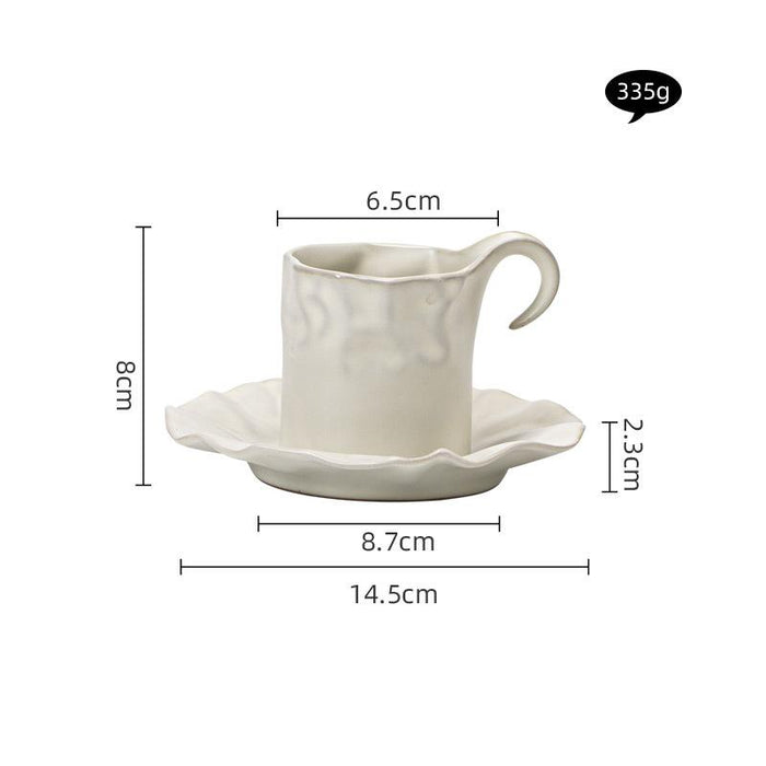 Japenese Twisted Irregular Ceramic Coffee Cup