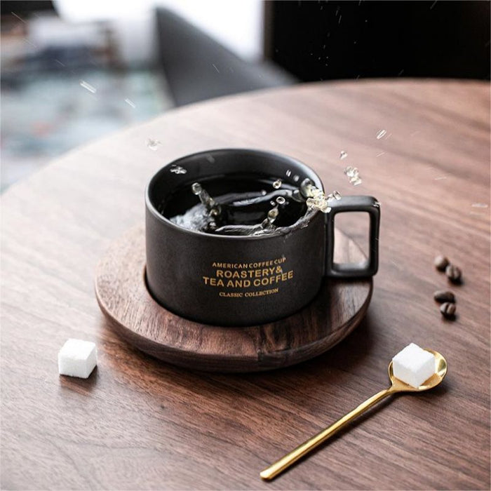 Modern Printed Ceramic Coffee Cup