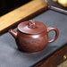 Hand-Carved Dragon Purple Clay Teapot-2