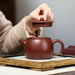 Handmade Zisha Clay Hanwa Teapot-3