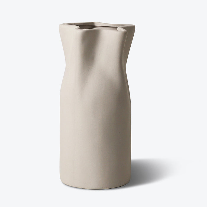 Abstract Solid Color Ceramic Table Vase-1