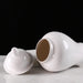 Solid White Jingdezhen Temple Jar-5