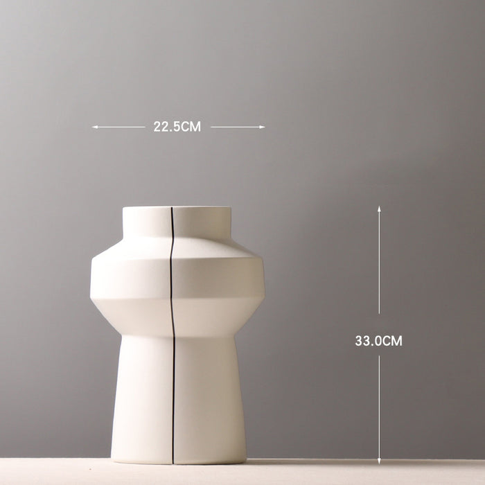 Black Line Table Vase-3