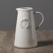 Embossed Ears of Wheat Ceramic Vase-5