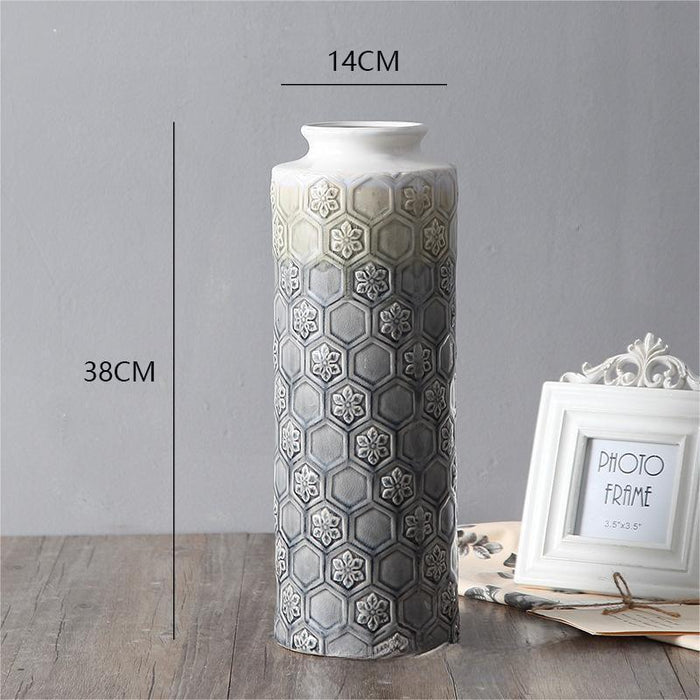 Antique Ceramic Decorative Vase-8