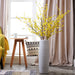 White Modern Horizontal Striped Floor Vase-4
