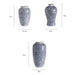 Hand-Painted Blue Flower Ceramic Vase-4