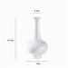 Long Neck Solid Color Ceramic Vase-3