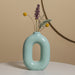 Abstract Circle Hollow Vase-3