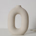 Abstract Circle Hollow Vase-4