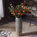 Vintage Vertical Striped Floor Vase-3