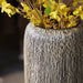 Vintage Vertical Striped Floor Vase-4