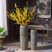 Vintage Vertical Striped Floor Vase-7