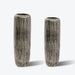 Vintage Vertical Striped Floor Vase-1
