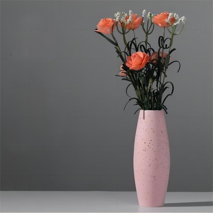 Retro Frosted Matte Ceramic Vase-3