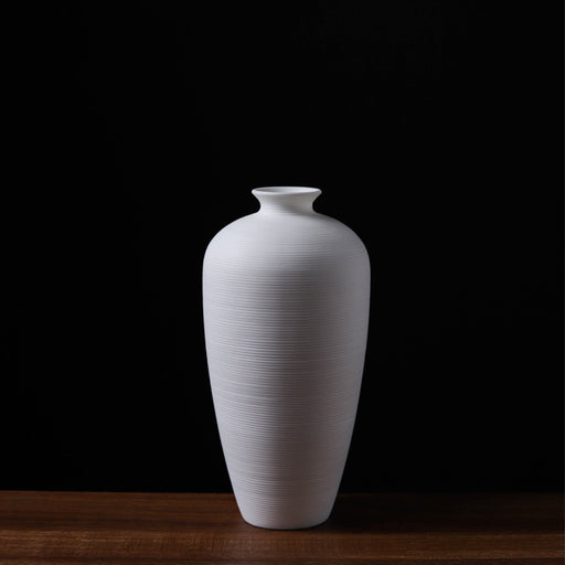 Simple Horizontal Stripes Ceramic Vase-2