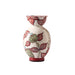 Rural Art Red Leaves Porcelain Vase-7