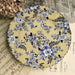 Vintage Floral Wave Edge Dinner Plate-6