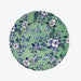 Vintage Floral Wave Edge Dinner Plate-9
