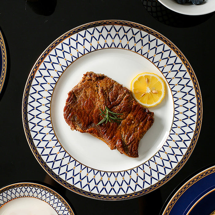 Modern Bone China Dinnerset with Coffee Cup,Dinner Plate-7