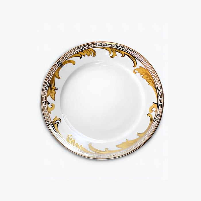 Gold Modern Bone China Dinnerset with Coffee Cup,Dinner Plate-7