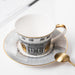 Modern Hand-Painted Bone China Dinnerset with Coffee Cup,Dinner Plate-5