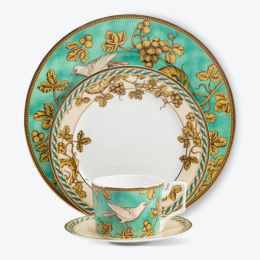 Flower Bird Bone China Dinnerset with Coffee Cup,Dinner Plate-1
