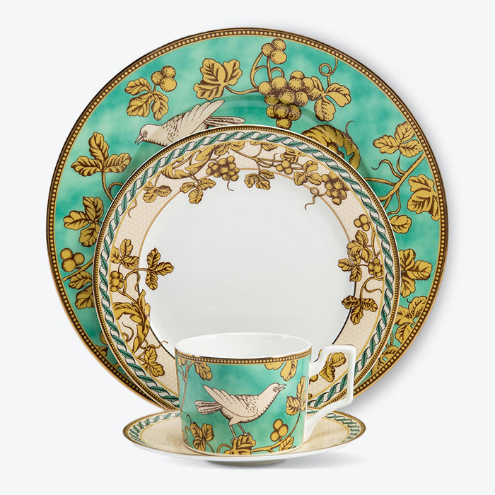 Flower Bird Bone China Dinnerset with Coffee Cup,Dinner Plate-1