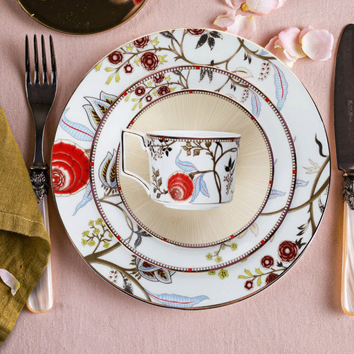 Flower Bone China Dinnerset with Coffee Cup,Dinner Plate-2