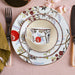 Flower Bone China Dinnerset with Coffee Cup,Dinner Plate-2
