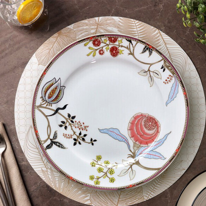 Flower Bone China Dinnerset with Coffee Cup,Dinner Plate-8