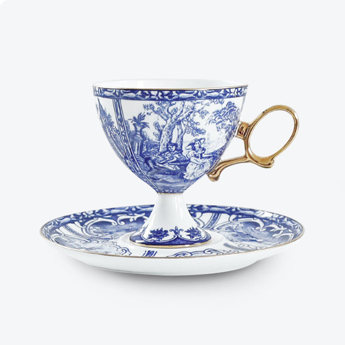 British Manor Bone China Dinnerset with Coffee Cup,Dinner Plate-3