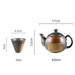 Japanese Vintage Ceramic Tea Set-4